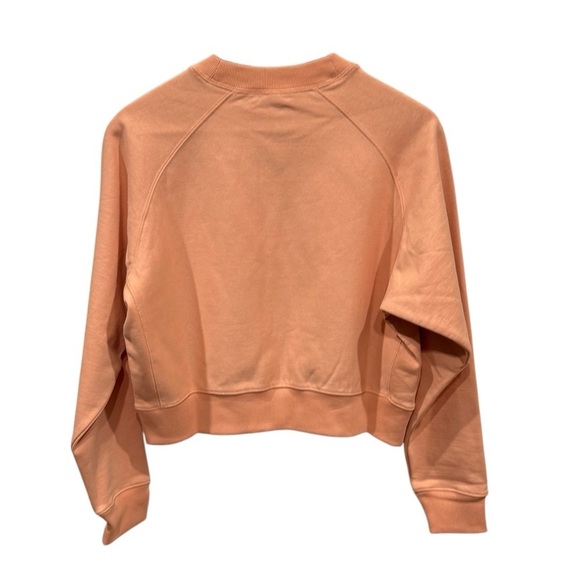 THAKOON Peach Long Sleeve Crewneck Sweatshirt Size M - Picture 3 of 10